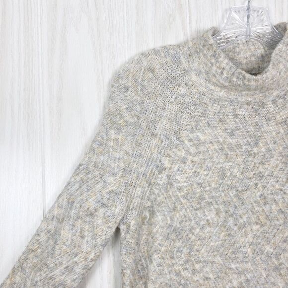 Aeropostale | Earth Tone Heathered Knit Turtleneck Sweater Size Small - Picture 3 of 7